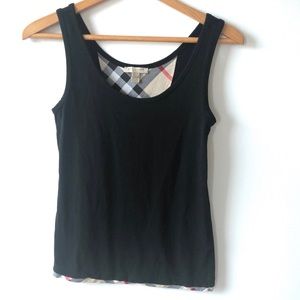 EUC Black Burberry Brit Tank size XS